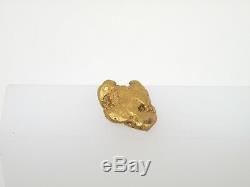 Genuine Natural Alaska Yukon BC gold nugget bullion placer gold 6.5 grams