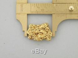 Genuine Natural Alaska Yukon BC gold nugget bullion placer gold 7.5 grams