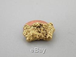 Genuine Natural Alaska Yukon BC gold nugget bullion placer gold 7.5 grams