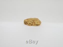 Genuine Natural Alaska Yukon BC gold nugget bullion placer gold 7 grams