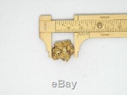 Genuine Natural Alaska Yukon BC gold nugget bullion placer gold 8.9 grams