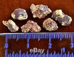 Genuine, natural Australian Gold Nuggets 5.04 grams gross (with matrix)