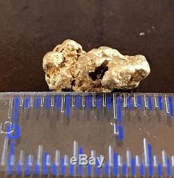 Genuine, natural, Australian Gold nugget 1.83 gram