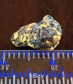 Genuine, natural, Australian gold/ hematite nugget 2.32 gram gross