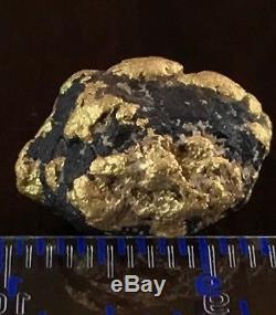 Genuine, natural, Australian gold/ hematite nugget 5.96 gram gross