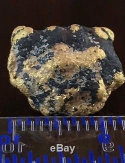 Genuine, natural, Australian gold/ hematite nugget 5.96 gram gross