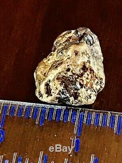 Genuine, natural, Australian gold nugget 4.23 gram gross