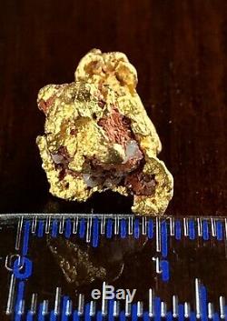 Genuine, natural, Australian gold nugget 4.51 gram gross