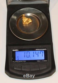 Gold Nugget 10.14 Grams (tiger Nugget) (australian Natural)