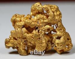 Gold Nugget 42.00 Grams (australian Natural) Lecky's Birthday Nugget