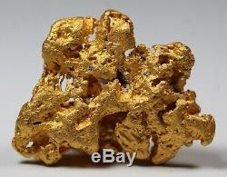 Gold Nugget 42.00 Grams (australian Natural) Lecky's Birthday Nugget