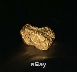 Gold Nugget Australian Natural Nugget 3.22grams Queensland Origin