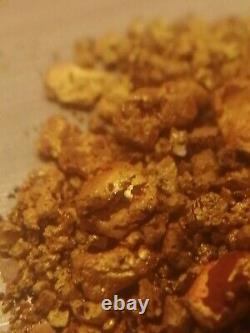 Gold Paydirt 1.1g ADDED NATURAL GOLD NUGGETS, high grade, ROI