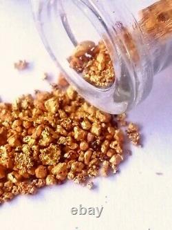 Gold Paydirt 1.1g ADDED NATURAL GOLD NUGGETS, high grade, ROI