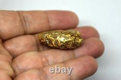 Heavy 18-21K Natural California Gold Nugget Pendant
