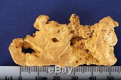 Huge 107.04 Gram Natural Gold Nugget From Kalgoorlie, WA