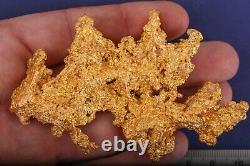 Huge, Large natural gold nugget from Australia. 202.07 Grams