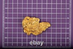 Large 10.5 gram natural gold nugget from Australia