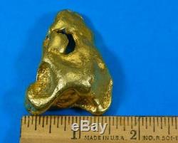 Large Alaskan BC Natural Gold Nugget 137.25 Grams Genuine 4.41 Troy Ounces
