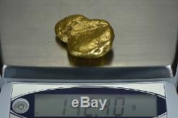 Large Alaskan BC Natural Gold Nugget 142.40 Grams Genuine 4.578 Troy Ounces
