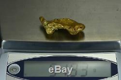 Large Alaskan BC Natural Gold Nugget 51.93 Grams Genuine 1.66 Troy Ounces