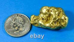 Large Alaskan BC Natural Gold Nugget 52.50 Grams Genuine 1.68 Troy Ounces-B