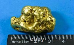 Large Alaskan BC Natural Gold Nugget 52.50 Grams Genuine 1.68 Troy Ounces-B