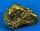 Large Alaskan Bc Natural Gold Nugget 52.52 Grams Genuine 1.68 Troy Ounces