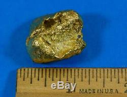 Large Alaskan BC Natural Gold Nugget 52.80 Grams Genuine 1.69 Troy Ounces