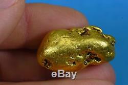 Large Alaskan BC Natural Gold Nugget 62.77 Grams Genuine 2.01 Troy Ounces The N