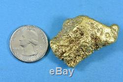 Large Alaskan BC Natural Gold Nugget 68.12 Grams Genuine 2.19 Troy Ounces