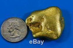 Large Alaskan BC Natural Gold Nugget 78.68 Grams Genuine 2.52 Troy Ounces