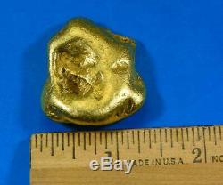 Large Alaskan BC Natural Gold Nugget 78.68 Grams Genuine 2.52 Troy Ounces