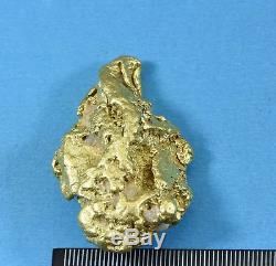 Large Alaskan BC Natural Gold Nugget 80.95 Grams Genuine 2.60 Troy Ounces