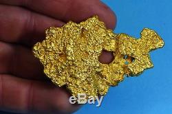 Large Alaskan BC Natural Gold Nugget 93.22 Grams Genuine 2.99 Troy Ounces