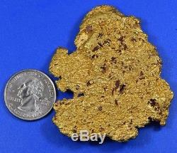 Large Natural Australian Gold Nugget 137.91 Grams, 4.43 Troy Ounces