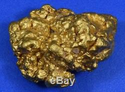 Large Natural Australian Gold Nugget 91.25 Grams, 2.93 Troy Ounces