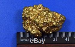 Large Natural Australian Gold Nugget 91.25 Grams, 2.93 Troy Ounces