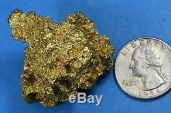 Large Natural Australian Gold Nugget 94.46 Grams, 3.069 Troy Ounces