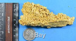 Large Natural Australian Gold Nugget Crystals 190.39 Grams, 6.121 Troy Ounces