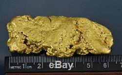 Large Natural Gold Nugget Australian 109.78 Grams 3.52 Troy Ounces Very Rare