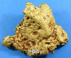 Large Natural Gold Nugget Australian 1104.9 Grams, 35.527 Troy Ounces Genuine