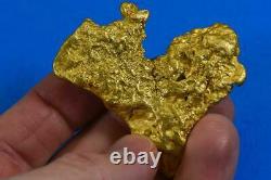 Large Natural Gold Nugget Australian 131.32 Grams 4.22 Troy Ounces Very Rare