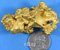 Large Natural Gold Nugget Australian 145.42 Grams, 4.676 Troy Ounces Genuine