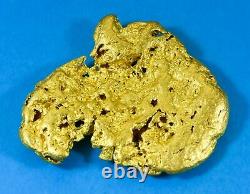 Large Natural Gold Nugget Australian 169.50 Grams 5.45 Troy Ounces Very Rare