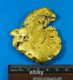 Large Natural Gold Nugget Australian 169.50 Grams 5.45 Troy Ounces Very Rare
