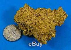 Large Natural Gold Nugget Australian 224.42 Grams 7.21 Troy Ounces Very Rare