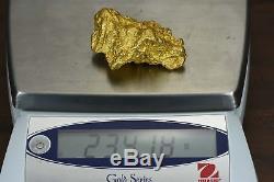 Large Natural Gold Nugget Australian 234.18 Grams 7.52 Troy Ounces Very Rare
