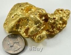 Large Natural Gold Nugget Australian 266.30 Grams 8.56 Troy Ounces Very Rare