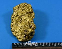 Large Natural Gold Nugget Australian 289.39 Grams 9.30 Troy Ounces Very Rare